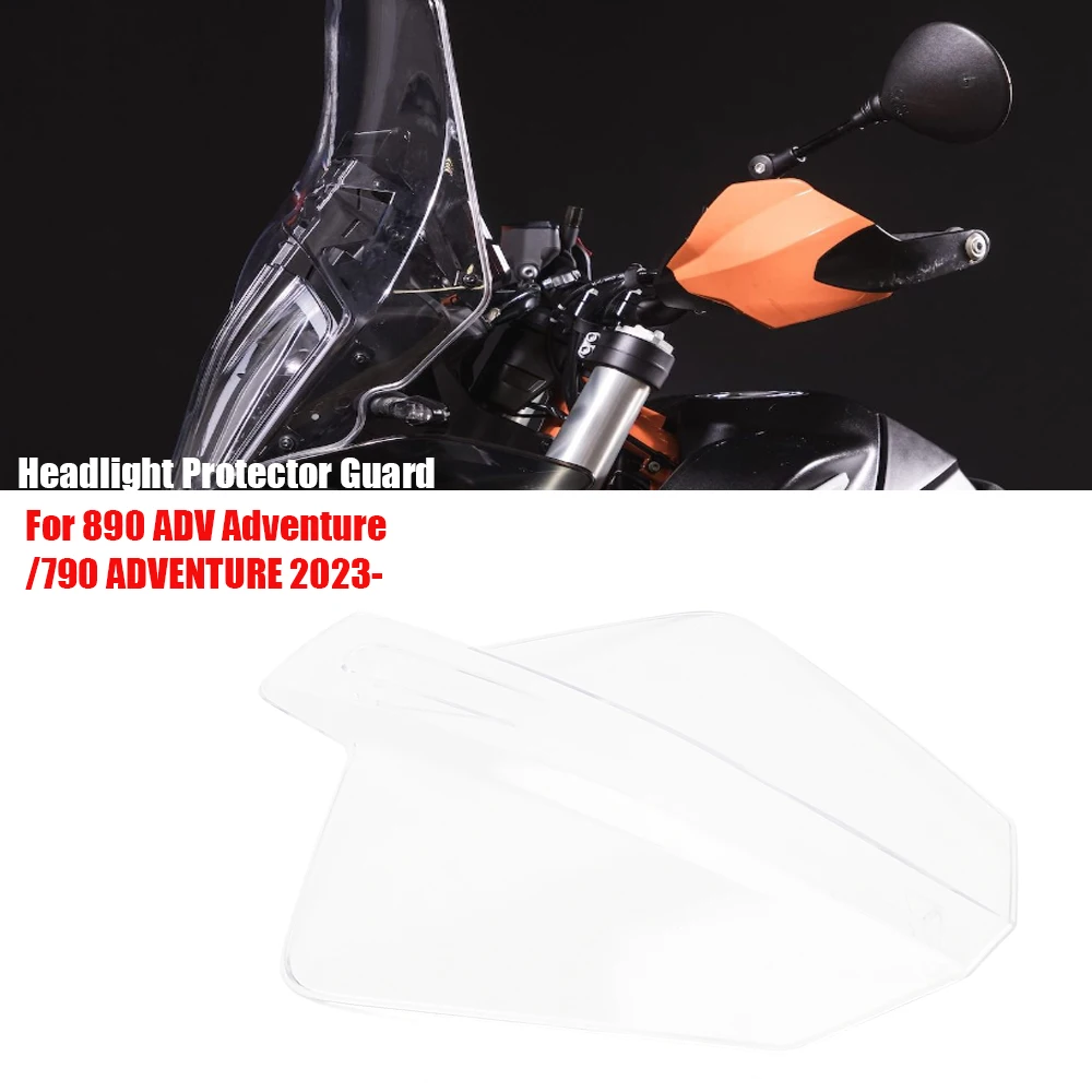 

2023 2024 Motorcycle Accessories Headlight Protector Guard For 890 ADV Adventure 790 ADVENTURE Head Light Protection Cover