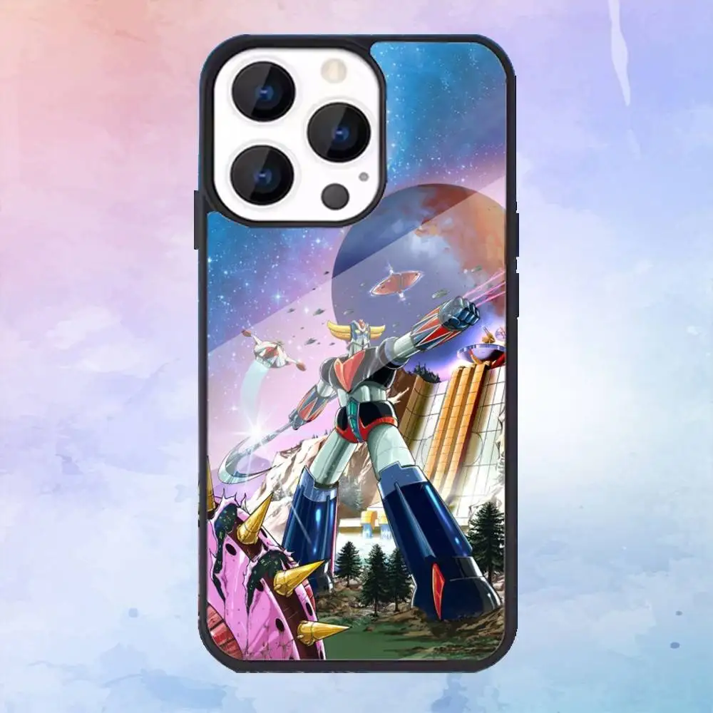 Coque de téléphone UFO Robot g-ororak pour iPhone17,16,15,14,13,12,11 Plus,Pro Max, charge sans fil magnétique Magsafe