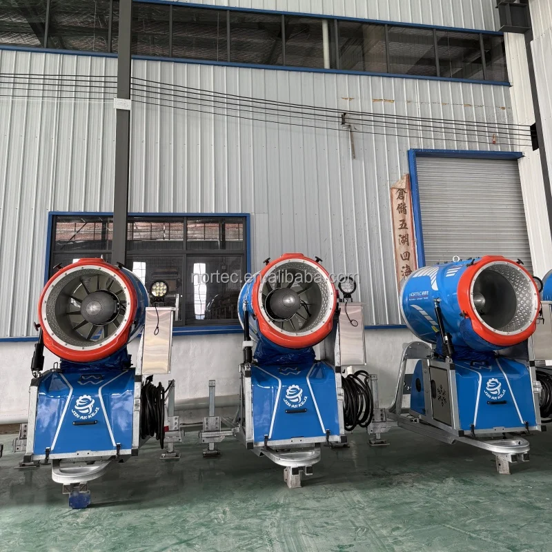 

27KW Ski Resorts Intelligent Snow Cannon Newly Upgraded Outdoor Fully Automated Snow Making Machine Energy Efficient