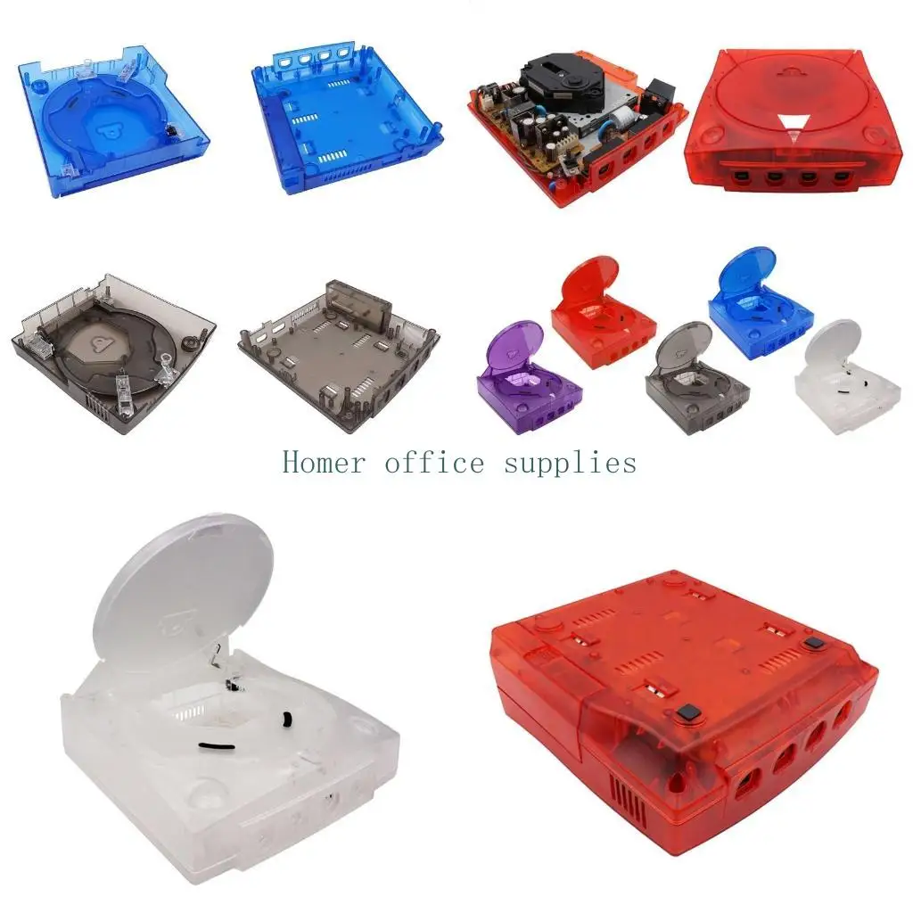 

K43B Plastic Housing for Shell Replacement Translucent for Case for Dreamcast fo