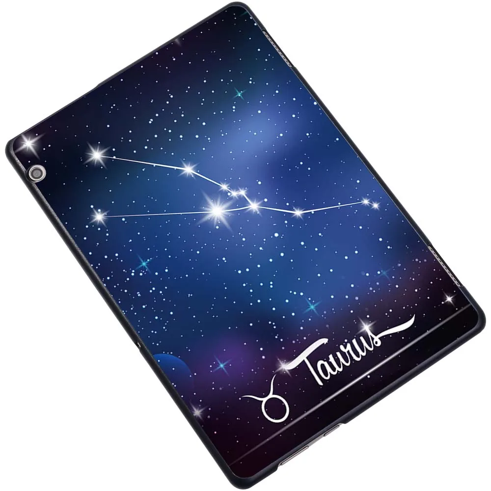 Tablet Case for Huawei MediaPad M5 Lite 10.1 /M5 10.8 /MediaPad M5 Lite 8 /T3 8.0 /T3 10 9.6 /T5 10 10.1 Star Print Hard Shell