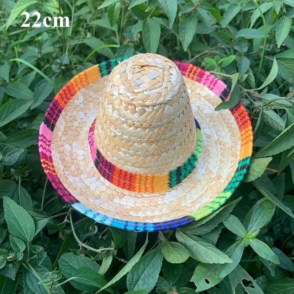 

Высокое качество унисекс мексиканская пляжная шляпа солнцезащитный крем 14 см/22 см/35 см/43 см солнцезащитная шляпа солнцезащитная шляпа для мужчин и женщин уличная