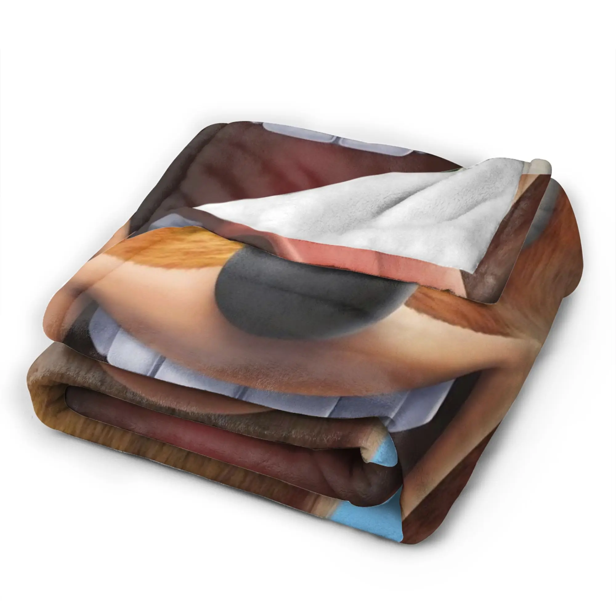 تحطم Bandicoots بطانية جودة دافئة لينة رمي بطانية الشتاء الطلاب غرفة المعيشة موضة المفرش #5