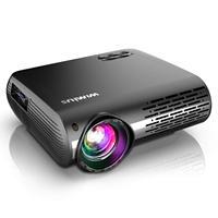 Wimius P20 Projector 10000 Lumens Video Projector Full HD 1080P Native Projector Support 4K Home Theater Portable Mini Projector