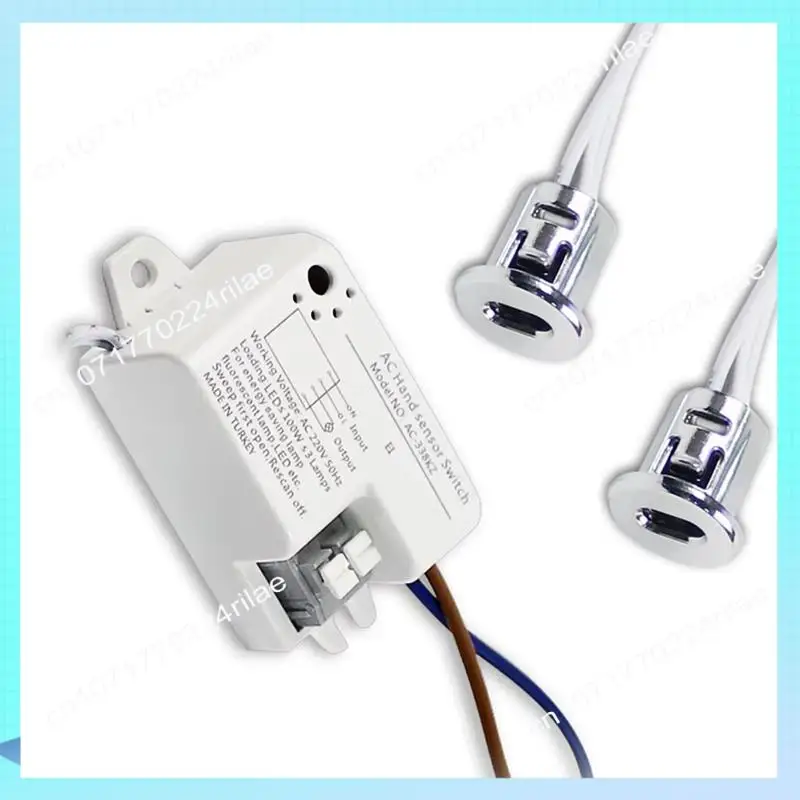 Interruptor de porta a17z 220v 5cm, suporte de detecção, instalação aberta/descolta para acessórios de porta de armário, controle de porta dupla