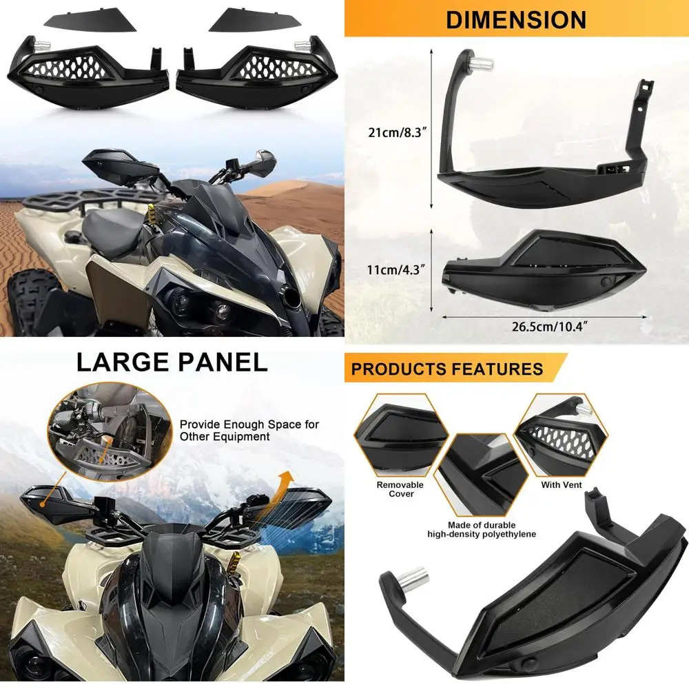 

Рукоятки, ветрозащитный комплект, защита руля, воздушный дефлектор, подходит для Outlander 450 500 570 650 800 850 1000 MAX Renegad