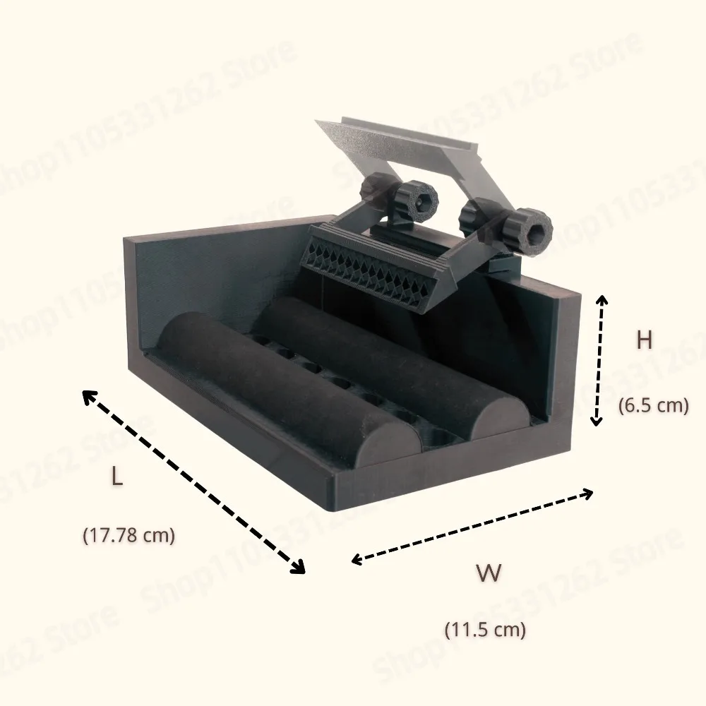 Manual Label Applicator Tool, Label Positioning Guide for Wine Bottle Labeling