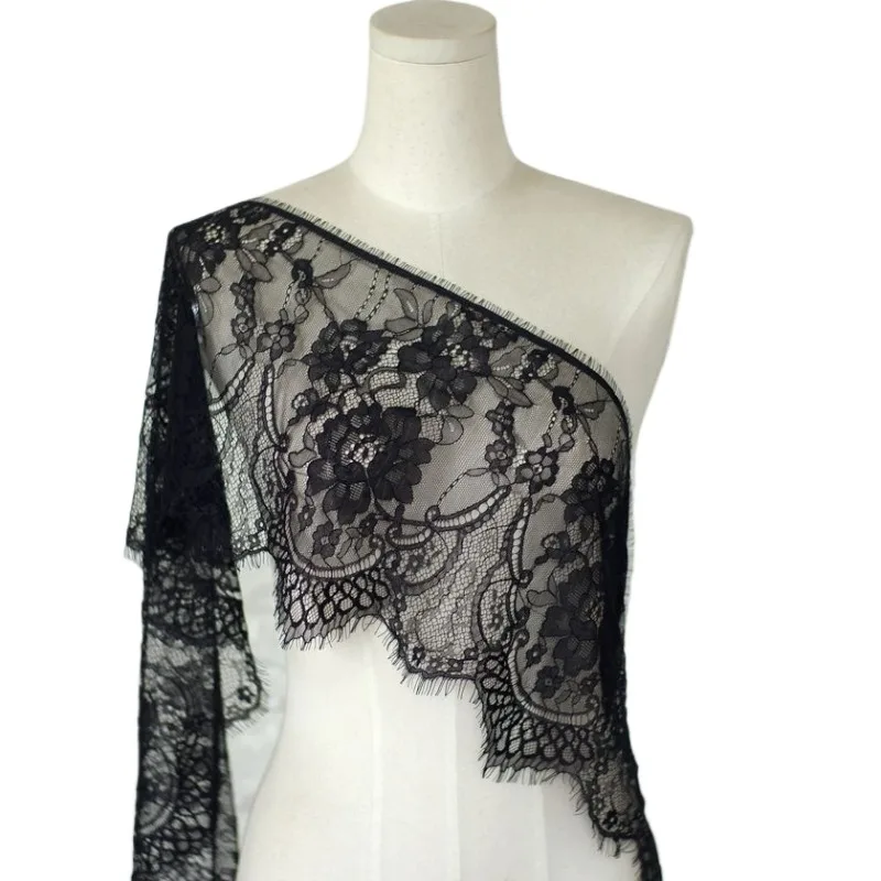 3 متر طويل ، 26 سنتيمتر واسعة ، جديد عالي الجودة رمش صائق نسيج الدانتيل ، DIY بها بنفسك اليدوية الديكور فستان الزفاف تنورة الملحقات #1