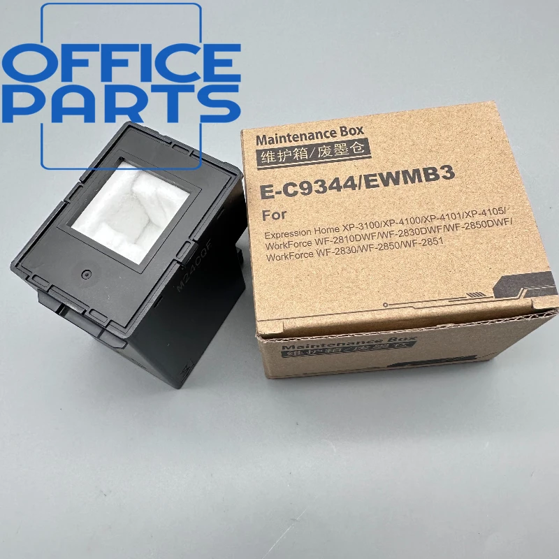 

10X C9344 Коробка для обслуживания чернил для EPSON Expression Home XP 2100 2105 3100 3105 4100 4101 4105 WorkForce WF 2810 2830 2835 2850