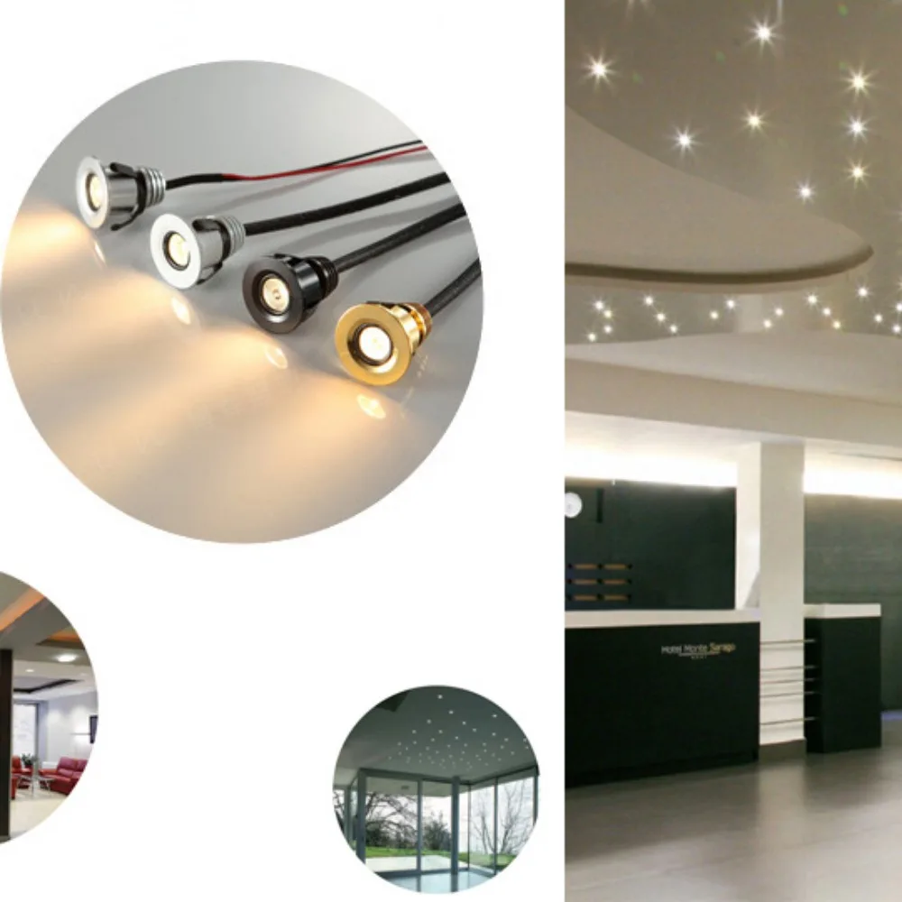 Modern indoor MINI LED recessed round Downlight for project 1W led spotlight Suitable for Domestic Decoration