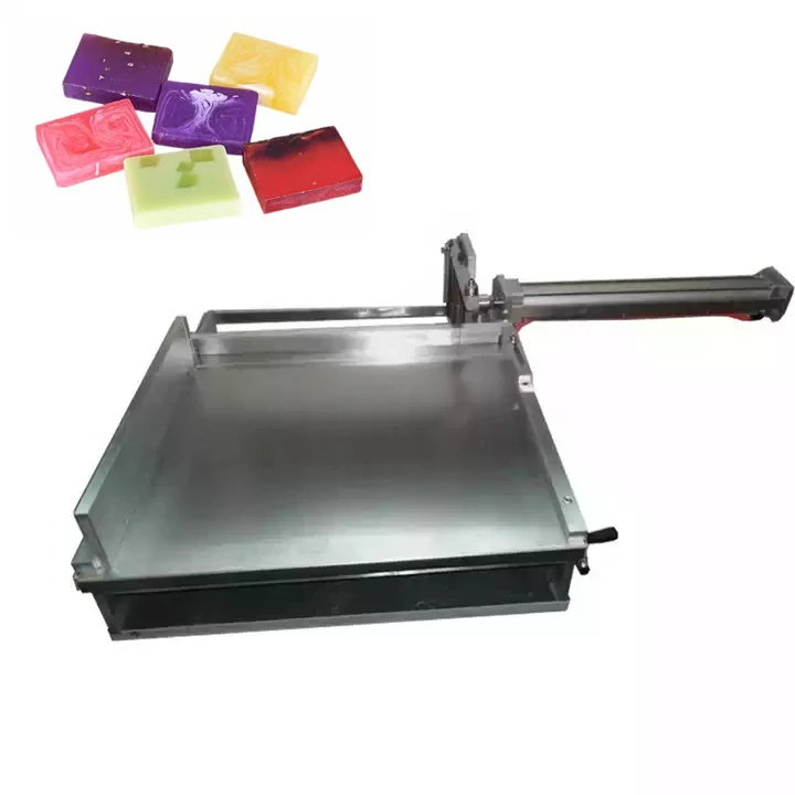 Small Hotel Soap Making Machine Production Line Soap Cutting Machine Round Square Soap Cutter Bar