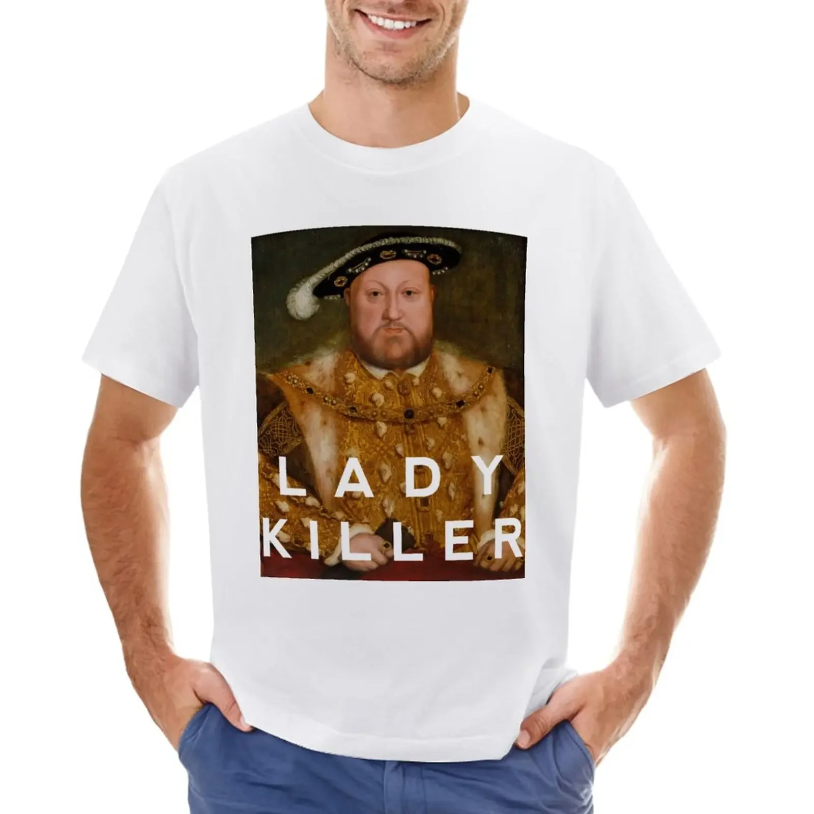 

Henry the VIII - Lady Killer T-Shirt plain animal prinfor boys boys whites mens graphic t-shirts hip hop