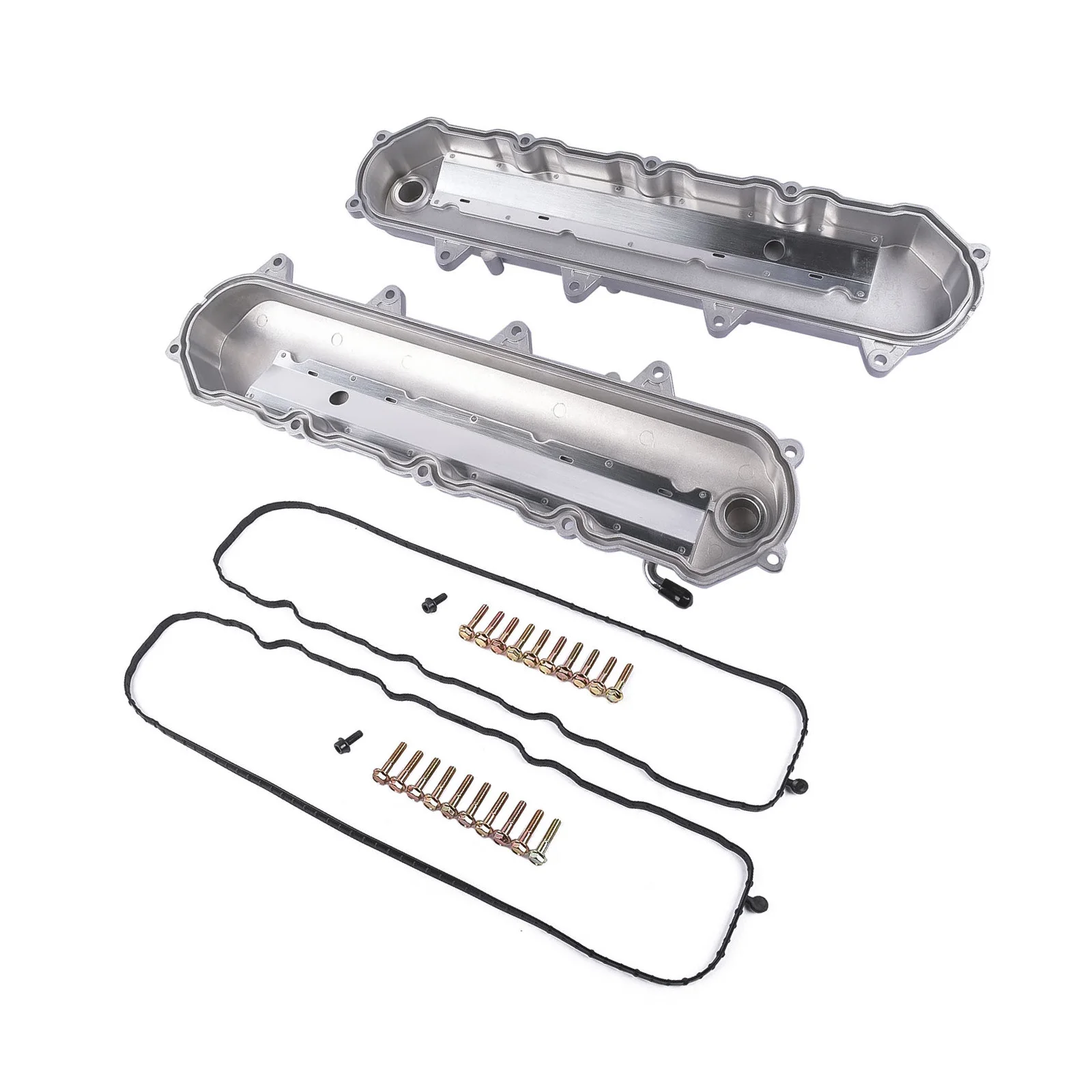 JM8083-1 8083-1 Aluminum Valve Cover with Coil Mount For GM LT GEN V LT1 LT4 L83 L86 5.3 6.2