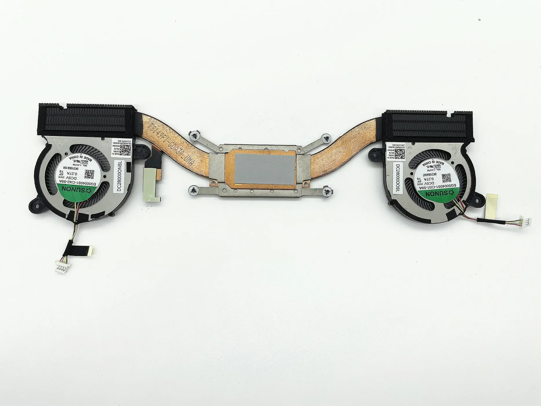 For Dell XPS13 9310 Heatsink Module Fan 0G4WF7 G4WF7