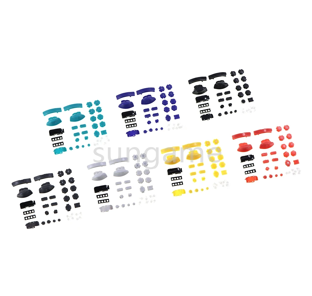 10sets Host Housing Case ABXY Button Direction For Nintend Switch Full Set Key Parts