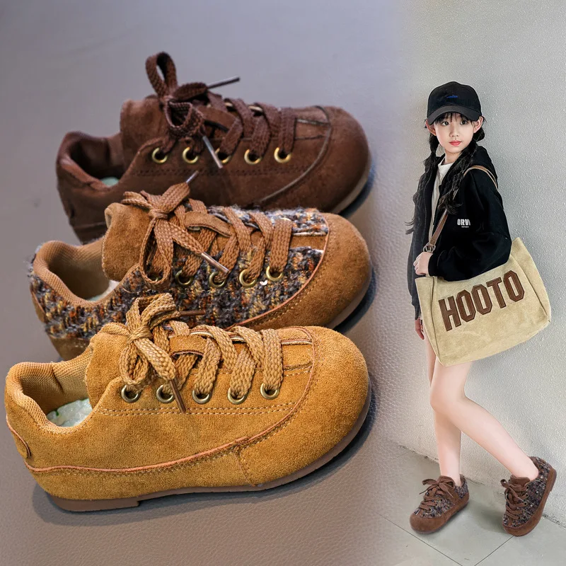 

Весенне-осенние детские туфли для девочек, легкая повседневная обувь на мягкой подошве для мальчиков на плоской подошве с леопардовым принтом, размер 23-36