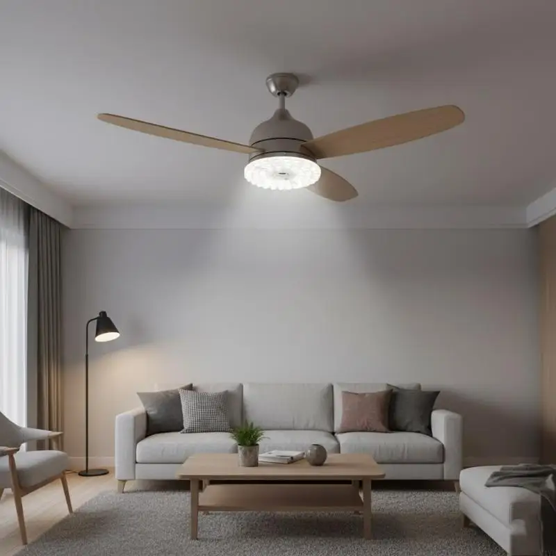 LED Ceiling Fan Light Retrofits Kits Light Board Panel with 3 Color Temperature M4YD