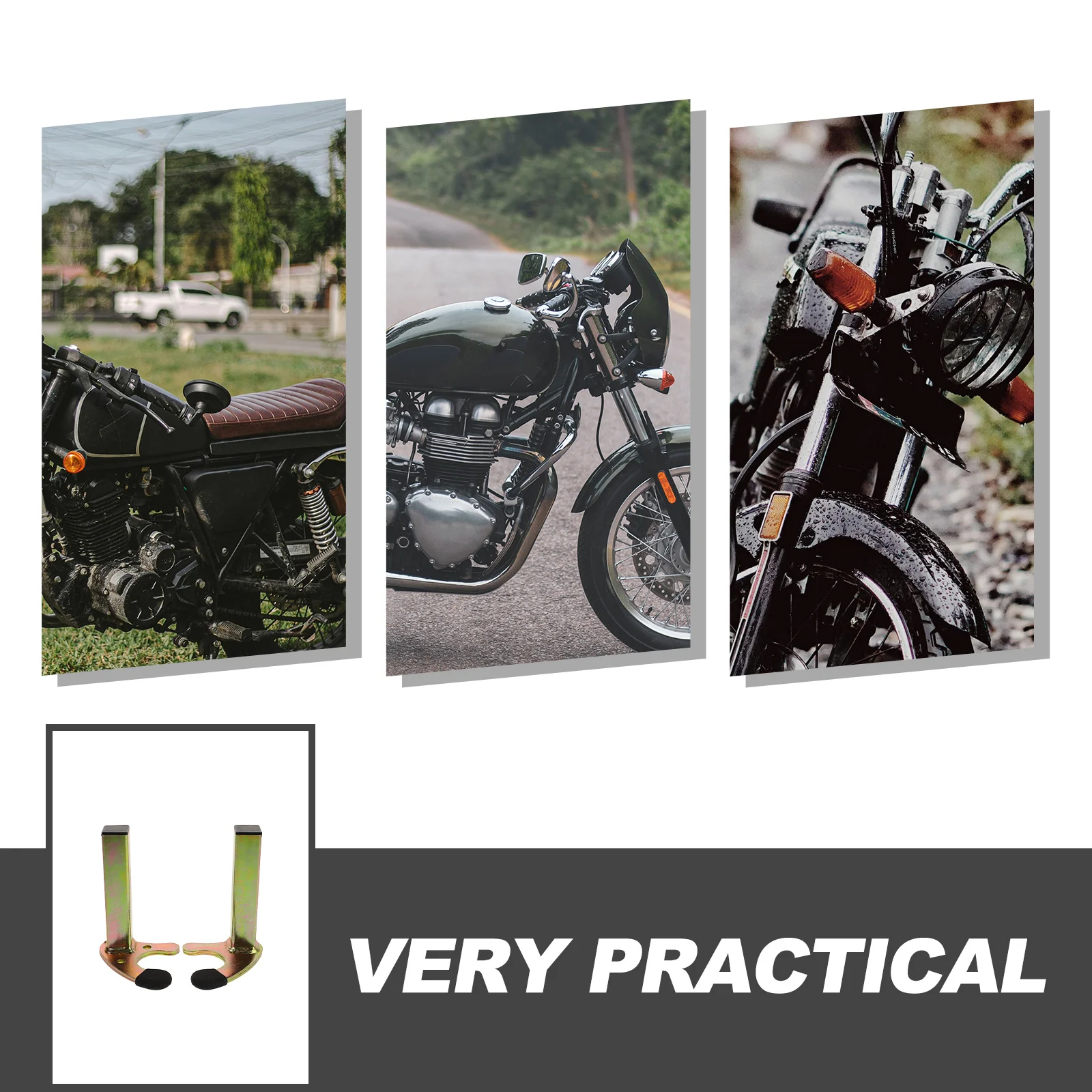 

5pcs 5 PCS Motorcycle Front Wheel Stand Accessories Chocks for Trailers Headlight Moped Handlebars Carburetor