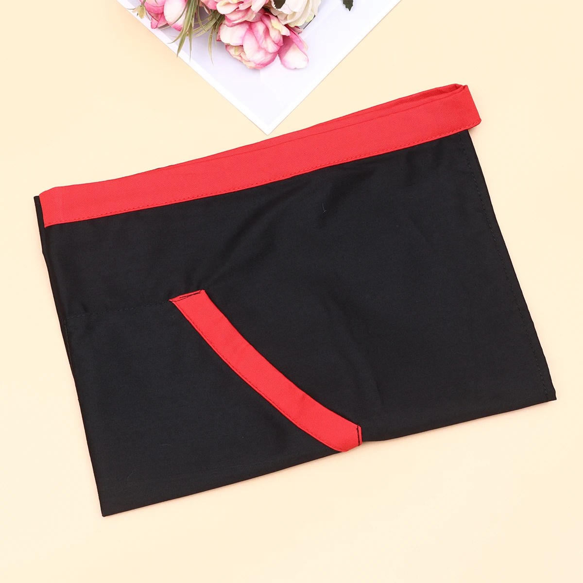

Work Apron Waist Kitchen Aprons for Men Waiter Barbecue Waitress with Pockets Man