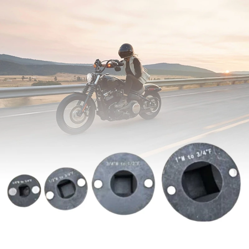 

0XXD Streamlined Socket Converter Heat Treated Socket Adapter 1/4inch to 3/8inch Tool