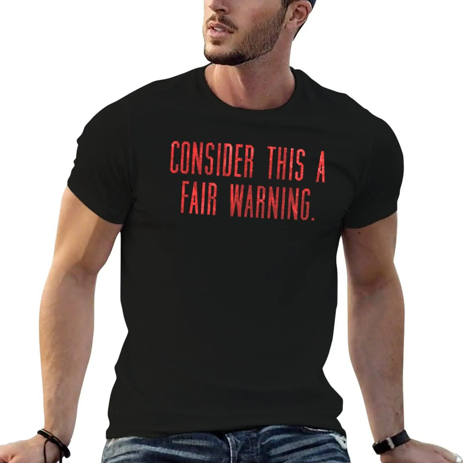 

Lisbeth's "CONSIDER THIS A FAIR WARNING." T-Shirt man graphic t shirt anime tshirt man t shirt luxury T-shirt