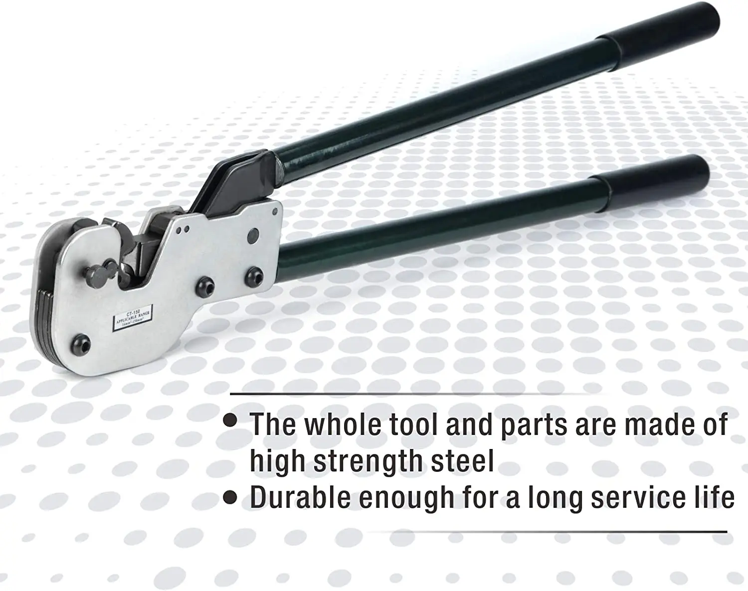 Imagem -03 - Terminal nu Multifuncional Grande Lug Crimping Alicadores Ct150 16-150 Mm2