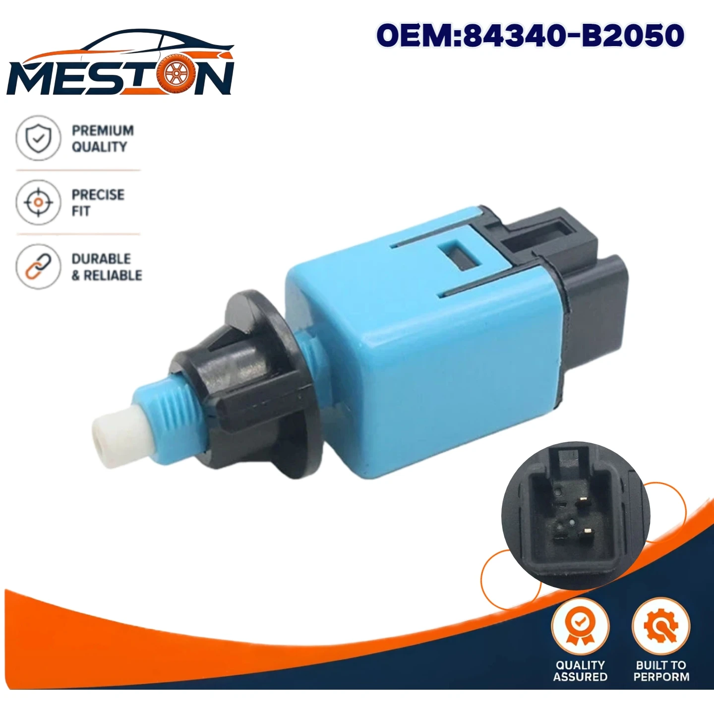 Brake Stop Light Switch for Toyota Agya Wigo 2010-2022 84340-B2050 Passo Raize Rush Tank Roomy