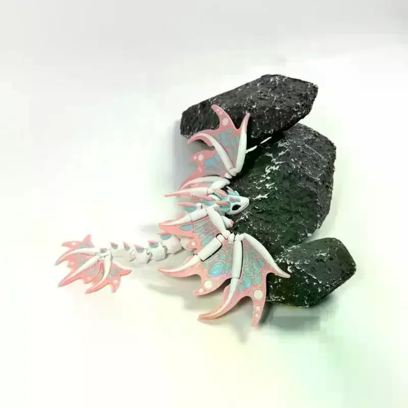 [MA]3D Printed Emperor Dragon Durable Desktop Decoration Small Ornament Birthday Gift Animal Figurine[MA]