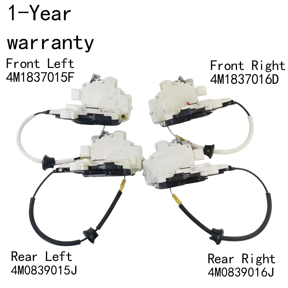 Door Lock Actuator 4M1837015F 4M1837016D 4M0839015J 4M0839016J For Audi Q7 2016-2023 Bentley BENTAYGA