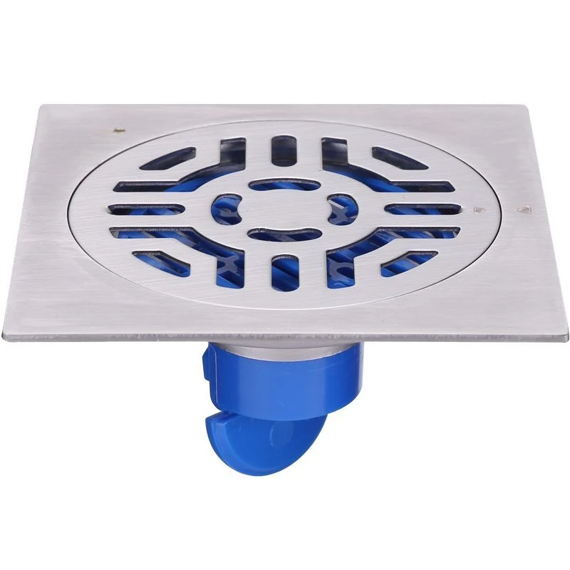 Floor drain thickened, odorproof, bathroom shower washing machine, large displacement, anti backflow stainless steel floor drain