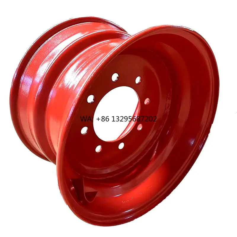 

Factory Custom-made 9.75x16.5 Wheel Agricultural Tractor Steel Hub for 12-16.5 Tires