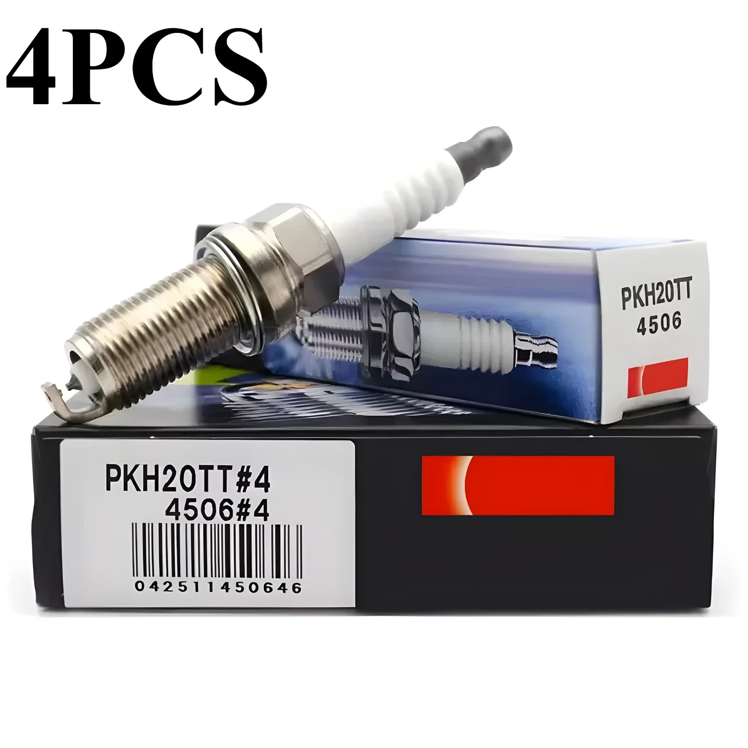 

4PCS Platinum Spark Plug 4506 PKH20TT For Toyota Tacoma Avalon Land Cruiser Subaru Forester Wrx Legacy Volvo Lexus Honda Jeep