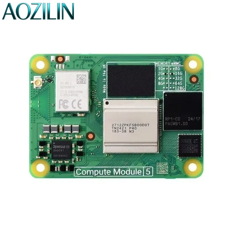 AOZILIN 64-bit Embedded Linux Compute Module With PCIe Interface, Support Expandable WiFi For Mini Embedded Computer