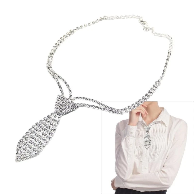 652F Rhinestones Collana CHULLE CATURA CATTERA CRATICHI CRINCILE PER DONNE