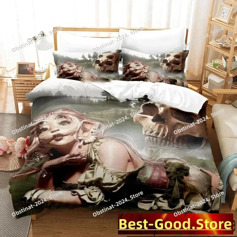 3D Print Portals Melanie Martinez album Printed Bed Set Duvet Cover Pillowcase Bedding Set Bed Linen Sheet Quilt Cover Full Size