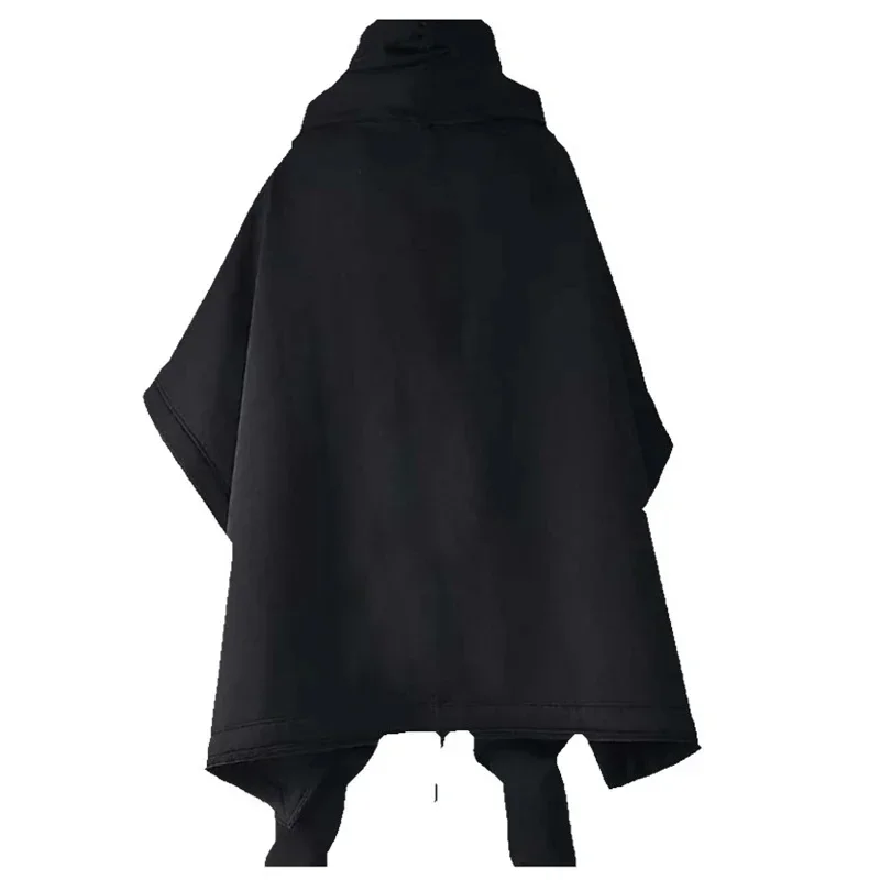 

Cape cloak in the long bat hoodie autumn and winter woolen coat male personality jacket shawl men's fashion tops