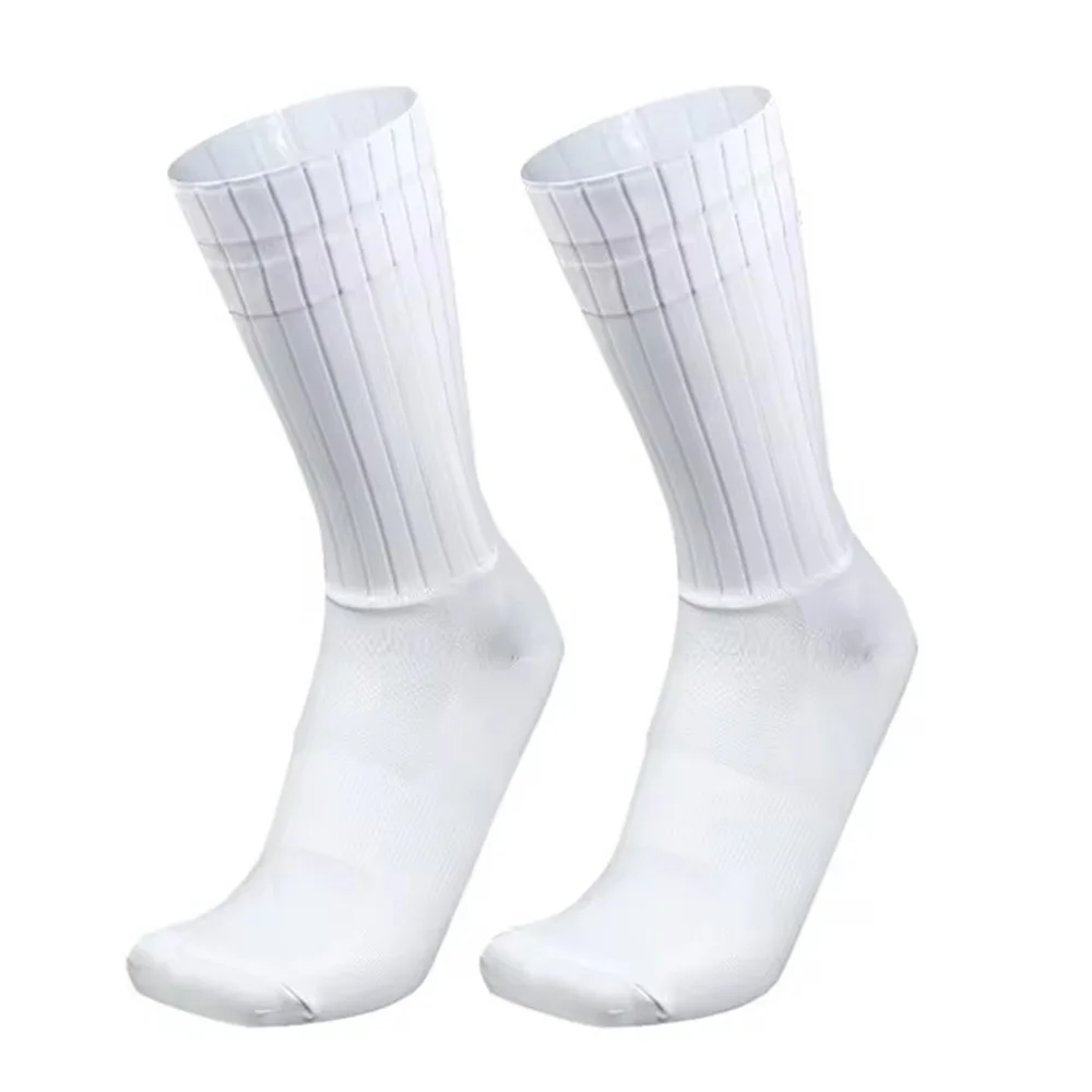 Cycling Sports Aero Socks Silicone Non-slip Pro Bicycle Socks 2024 New Summer Cool cycling  socks