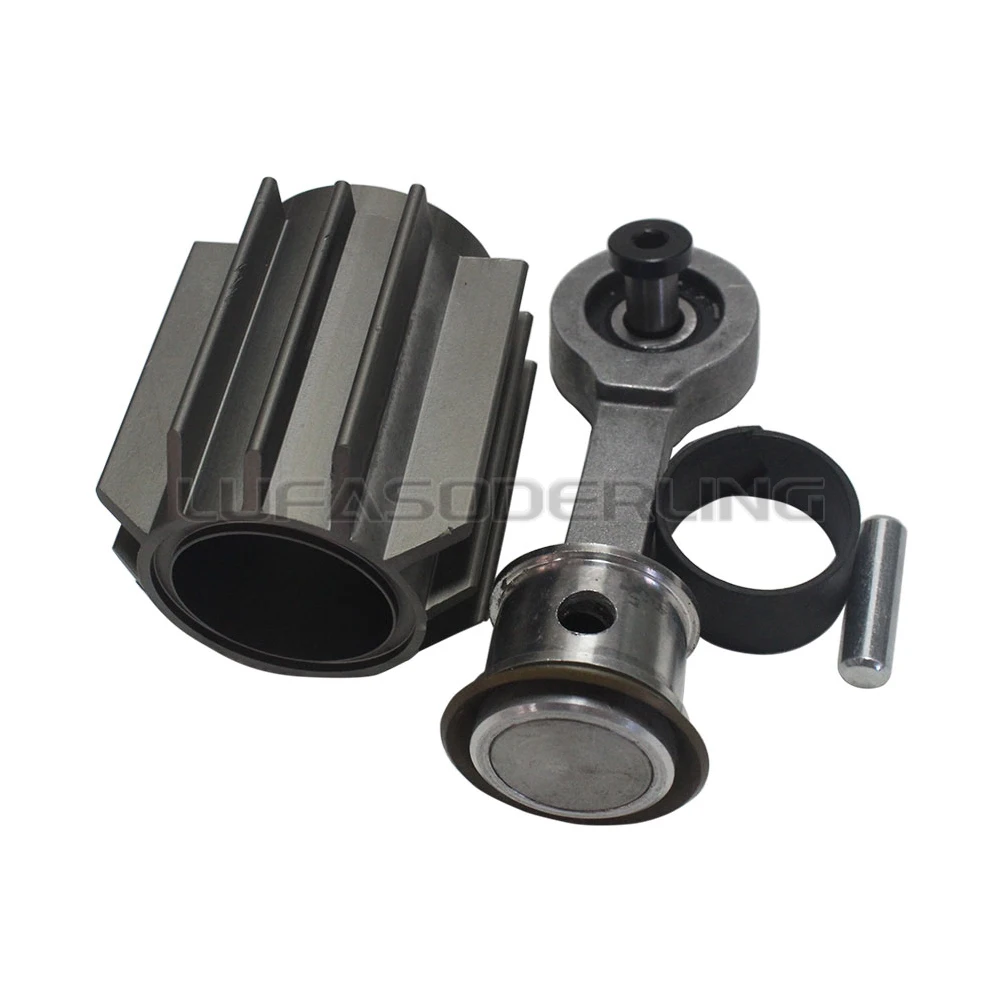 1x Air Suspension Compressor Pump Repair Kit Piston Rod/Piston Ring/Piston Cylinder For Range Rover Sport LR3 LR4, OEM LR015303