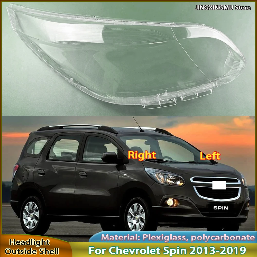 

Headlight Shade Lens For Chevrolet Spin 2013 2014 2015 2016 2017 2018 Front Headlamp Transparent Cover Lampshade Lamp Shell