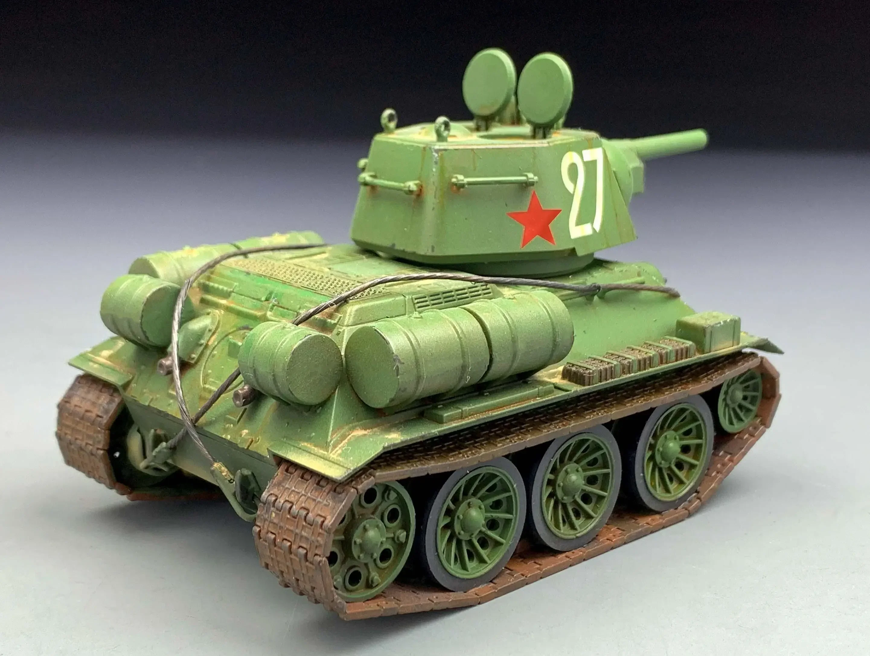 Tiger Model 504 Soviet Union ww2 T-34/76mm mediumtank TIGER MODEL KIT