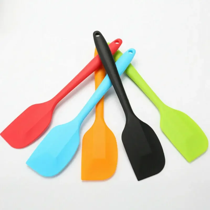Spatule à crème en silicone pour gâteau, grattoir Assad, brosse, cuillère, outil de cuisson de cuisine