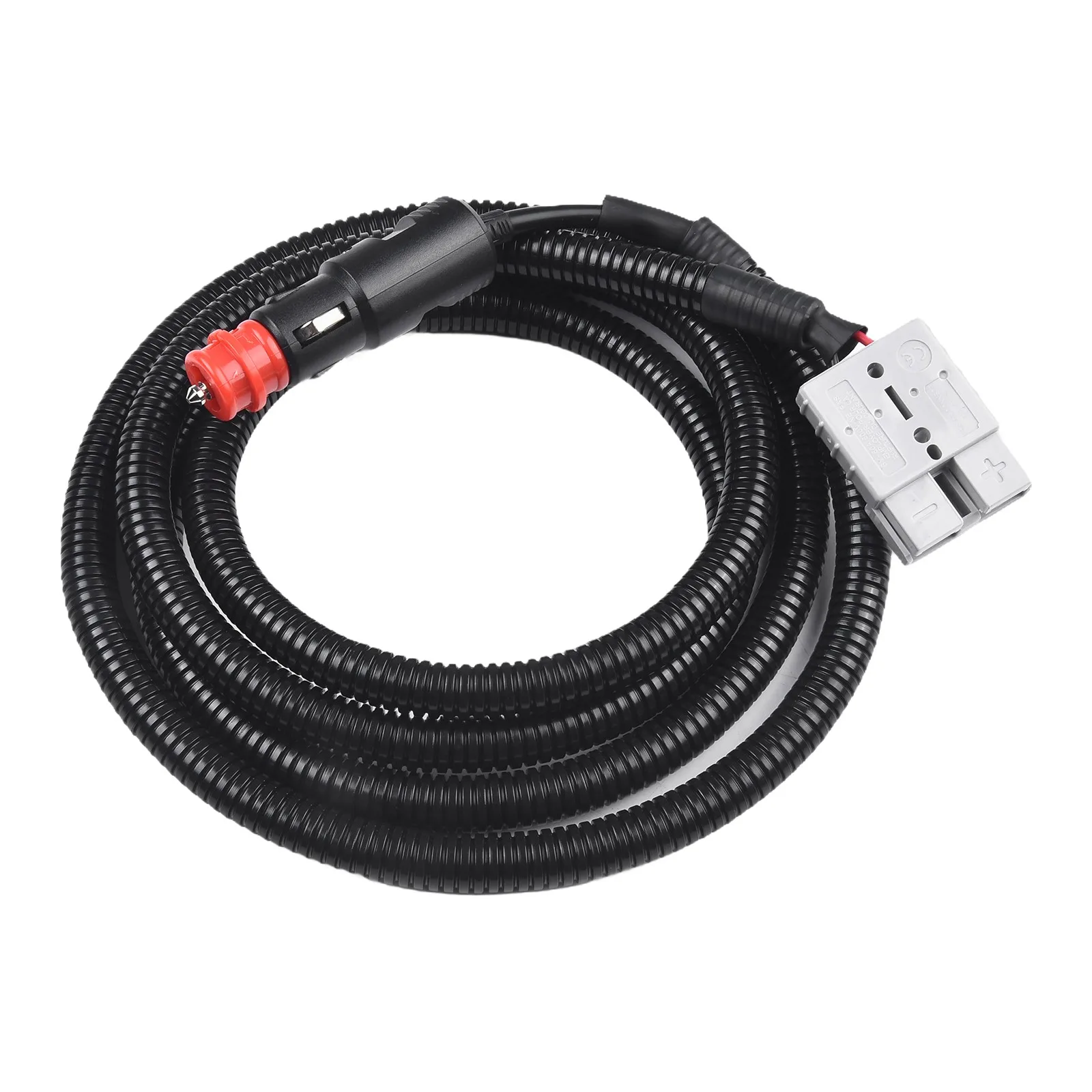 High Current 2 M Length Connector Plastic Rubber Copper With Sheath Without Sheath Black Color Demanding Conditions