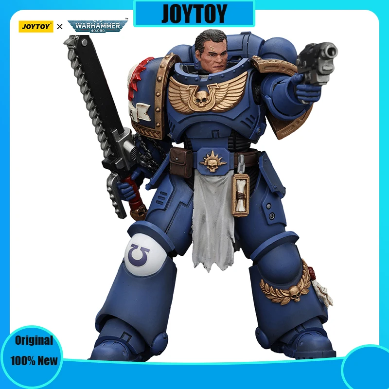 

JOYTOY Warhammer 40K 1/18 фигурки ультрамарины, модель лейтенанта тета, Аниме фигурки, коллекционный подарок, предзаказ