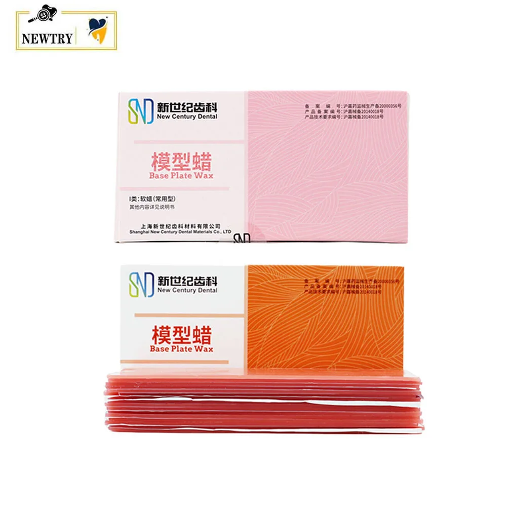 250g Base Plate Wax Dental Lab Modelling Wax Red Sheet Soft Hard 1.6mm Thickness Summer/General Denture Pattern Casting Material