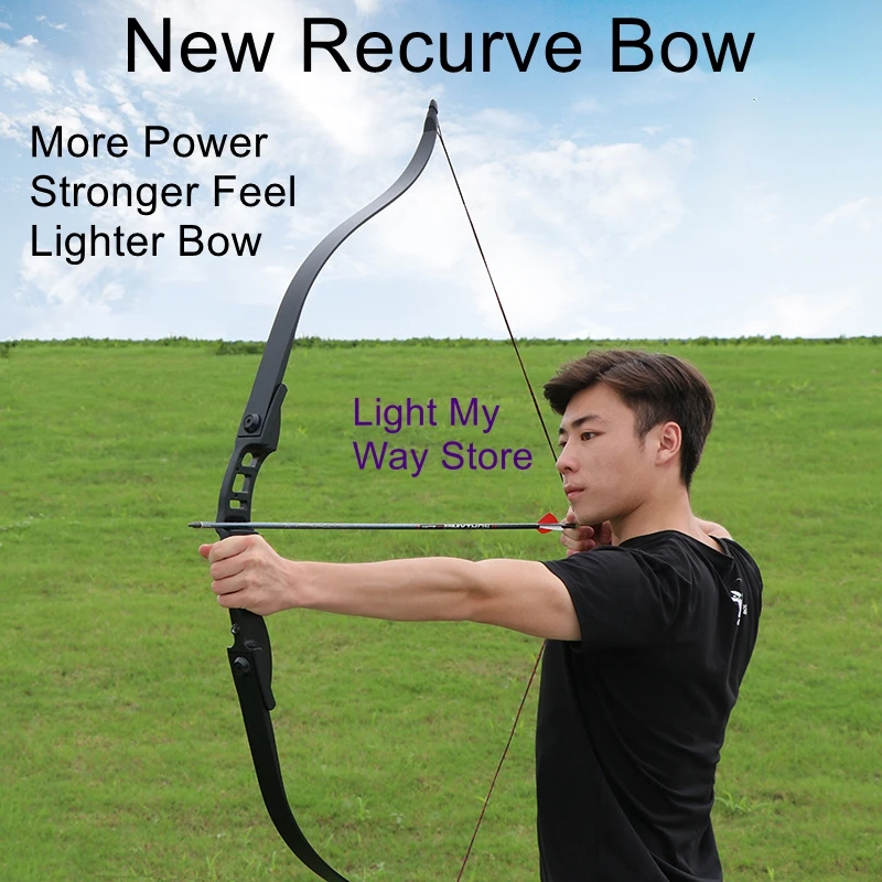 

Recurve Bow and Arrow American Hunting Bow Archery Equipment Laminated Outdoor Slingshot Recurve Bow and Arrow