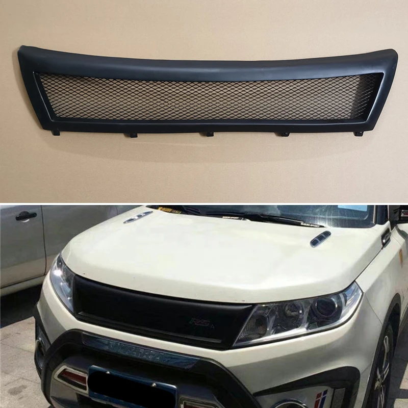 For Suzuki Vitara 2016 2017 2018 Year Racing Grille Grill Body Kit Accessories FRP Matte Black