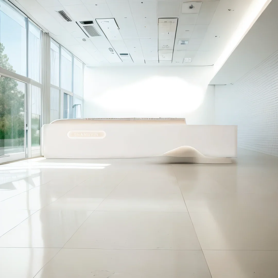 

Counter Store With Showcase Modern Luxury Furniture Reception Salon Desk Irregular Clothing Display Table Escritorio Table Shop