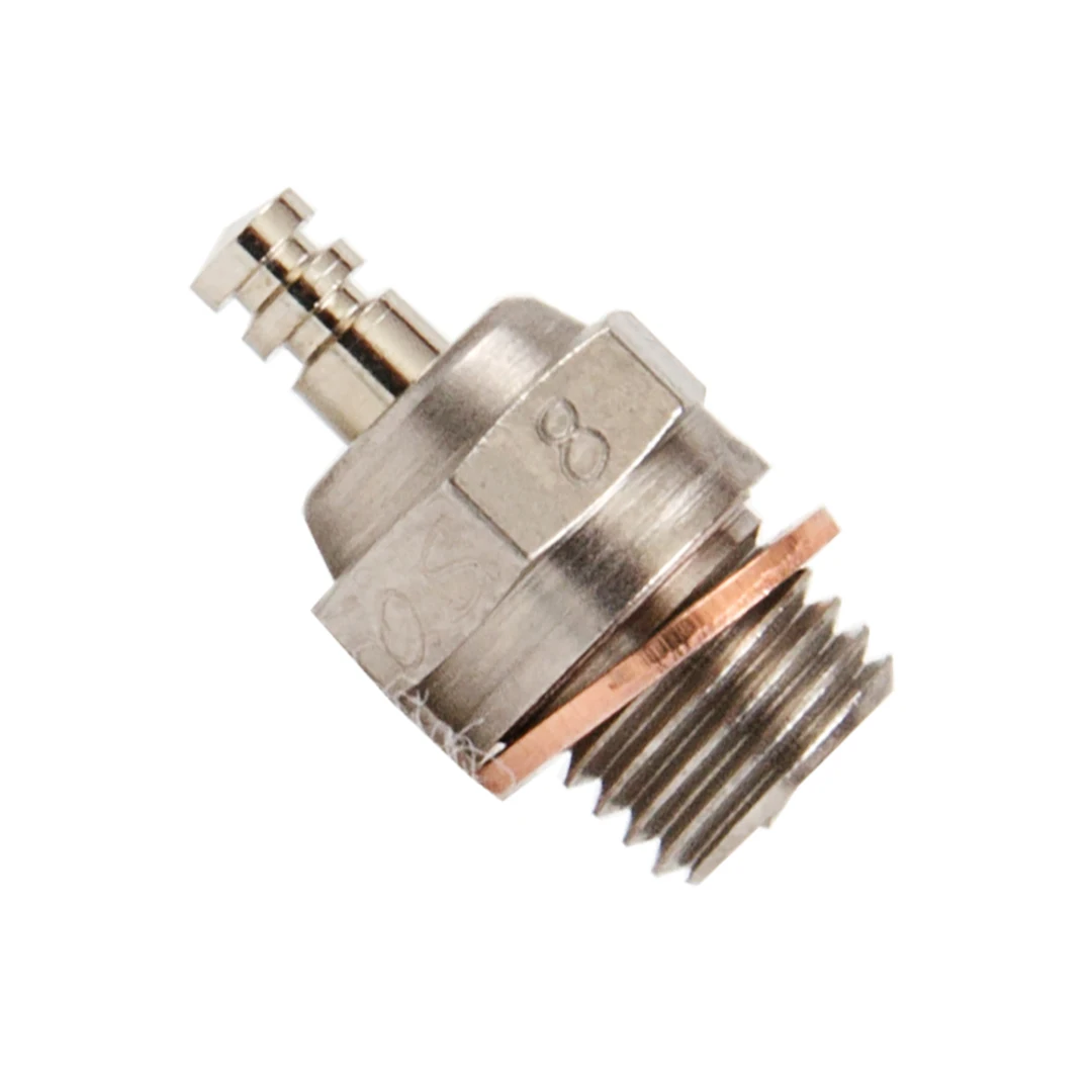 Original 2-Stroke OS Engine Glow Plug OS8 No.8 O.S. Plug N Glow Replacement Parts for Model Engines