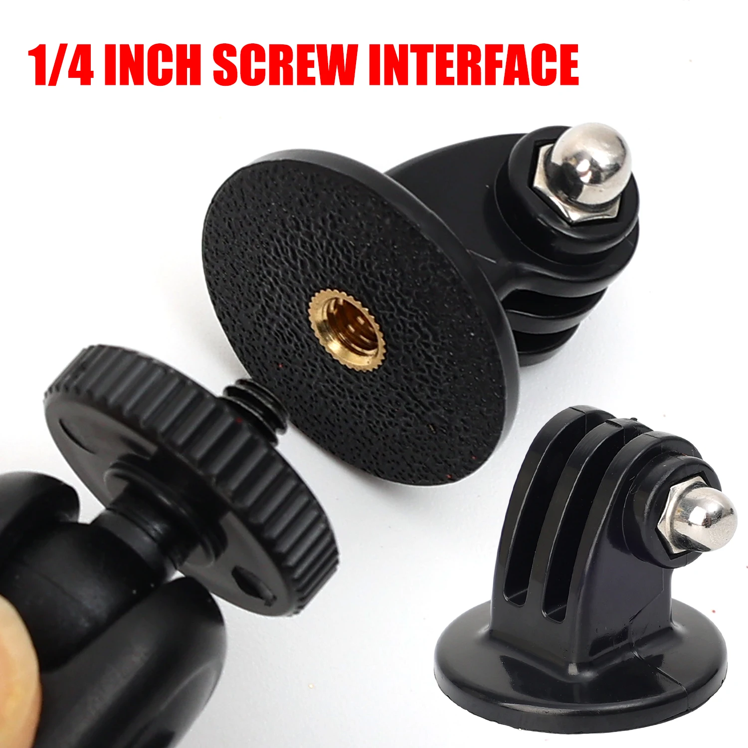 GoProアクセサリー ミニ一脚三脚ホルダーケースマウントアダプター GoPro Hero 11 10 9 8 7 6 5 SJ4000 スポーツアクションカメラ用