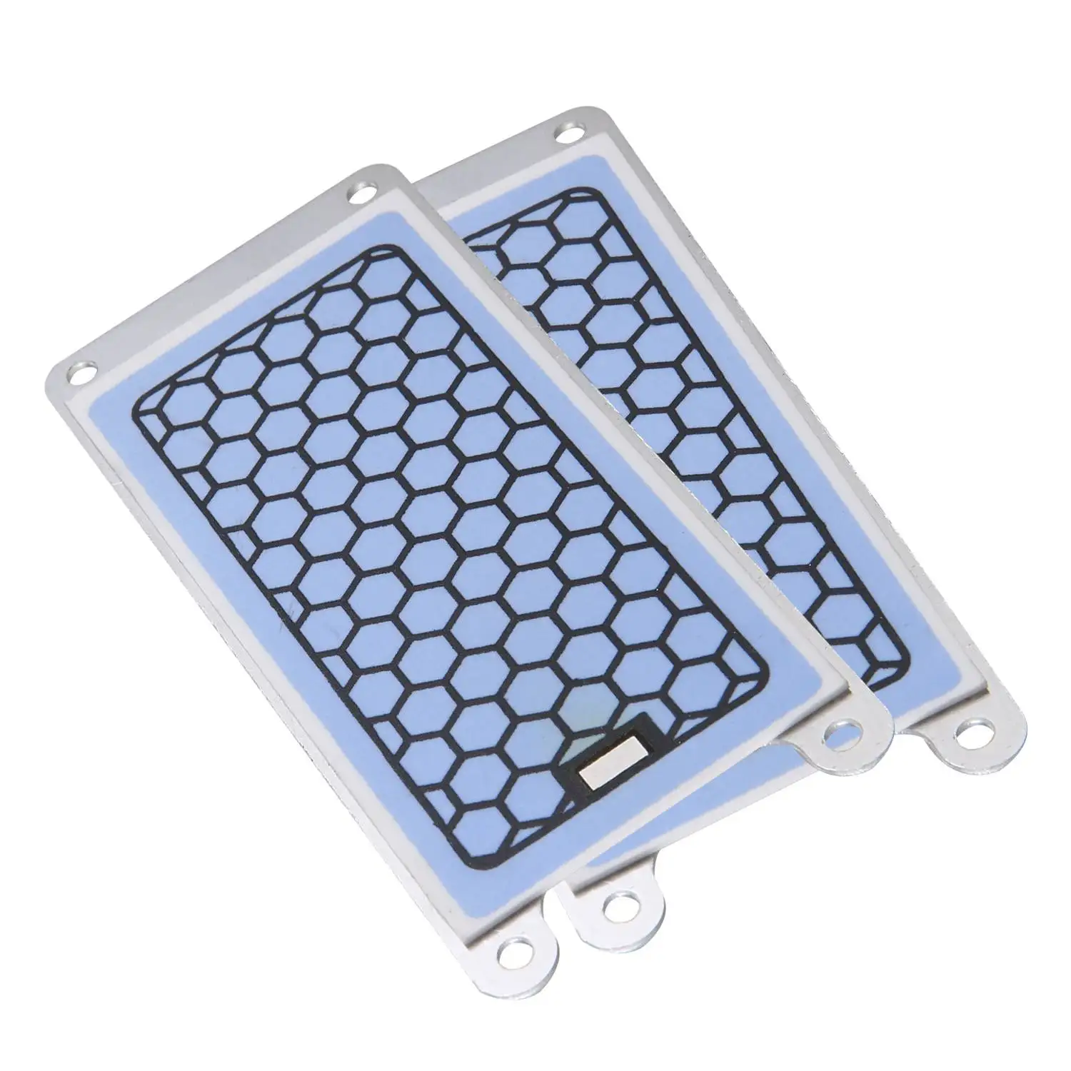 เครื่องผลิตโอโซนเซรามิกแบบพกพา2ชิ้น Parts-5G เครื่องกรองอากาศน้ำในตัวเครื่องทำโอโซนแผ่นเซรามิกแบบสองชั้น